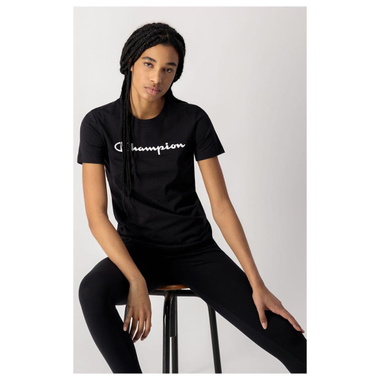 Champion Γυναικεία κοντομάνικη μπλούζα Crewneck T-shirt Champion Γυναικεία κοντομάνικη μπλούζα Crewneck T-shirt